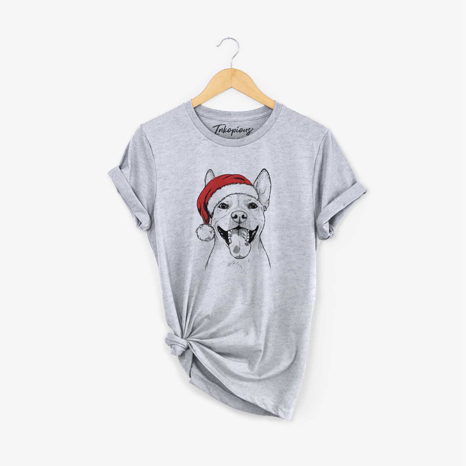 Santa Khaleesi the Carolina Dog - Unisex Crewneck