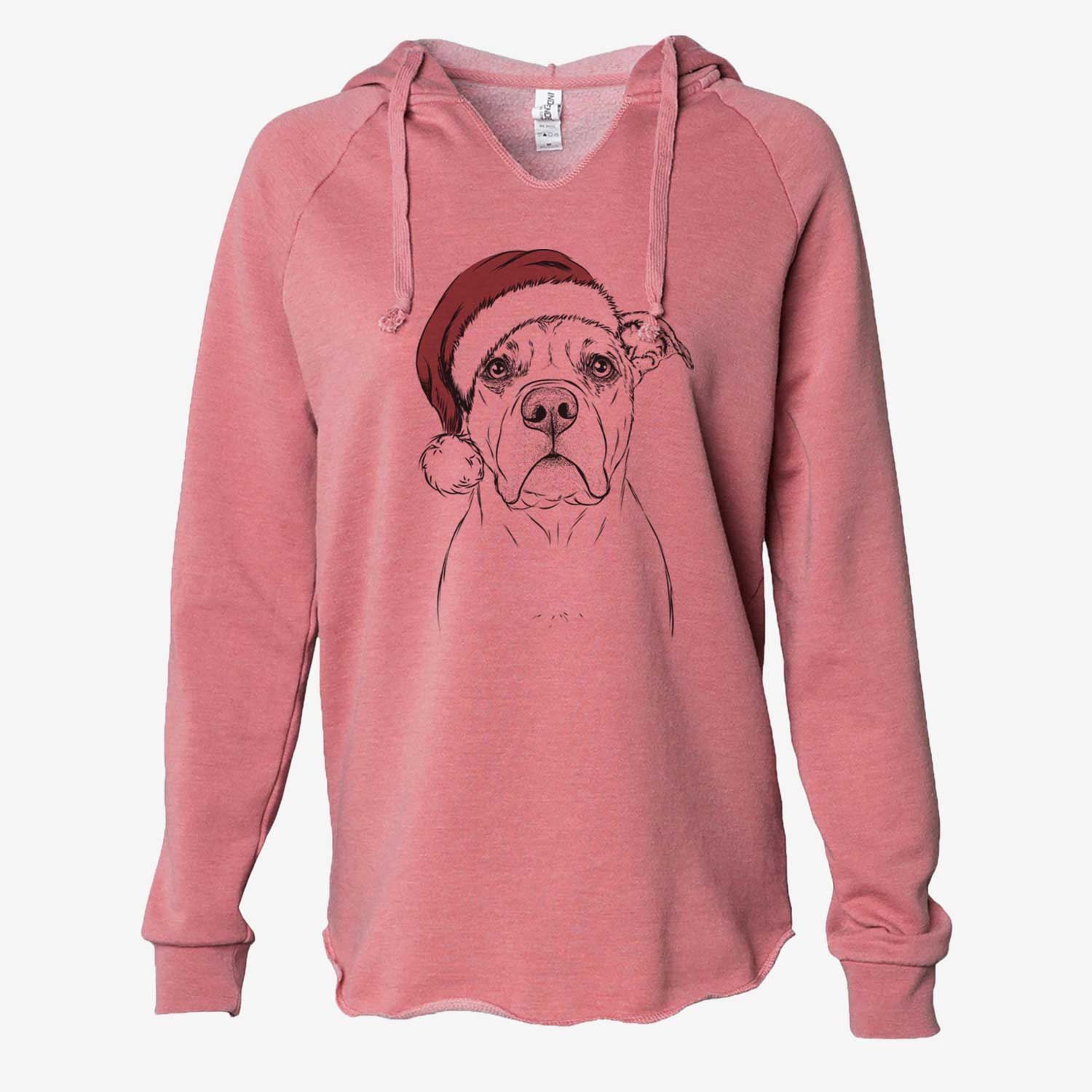 KiaOra the Pitbull Mix - Cali Wave Hooded Sweatshirt