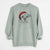 Santa KiaOra the Pitbull Mix - Unisex Pigment Dyed Crew Sweatshirt