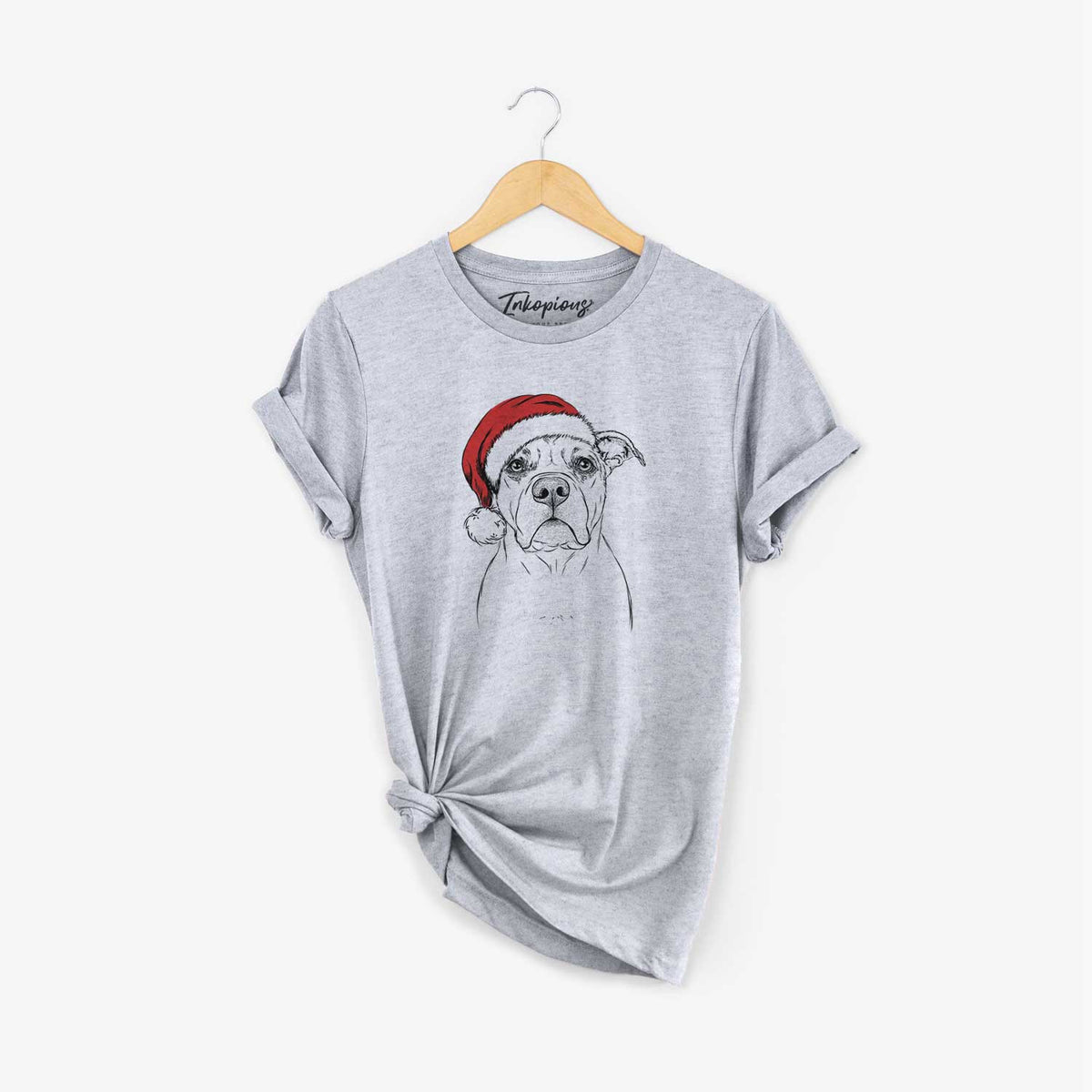 Santa KiaOra the Pitbull Mix - Unisex Crewneck