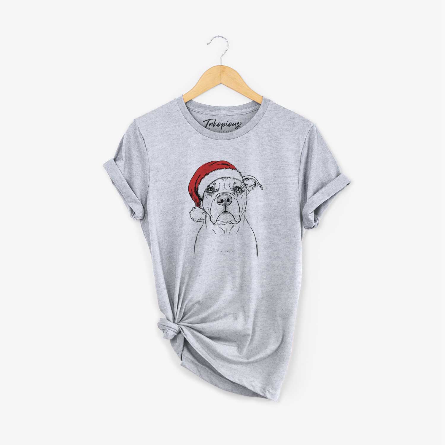 Santa KiaOra the Pitbull Mix - Unisex Crewneck