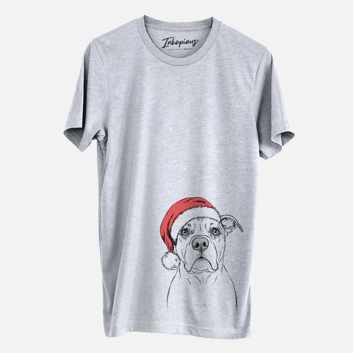 Santa KiaOra the Pitbull Mix - Unisex Crewneck