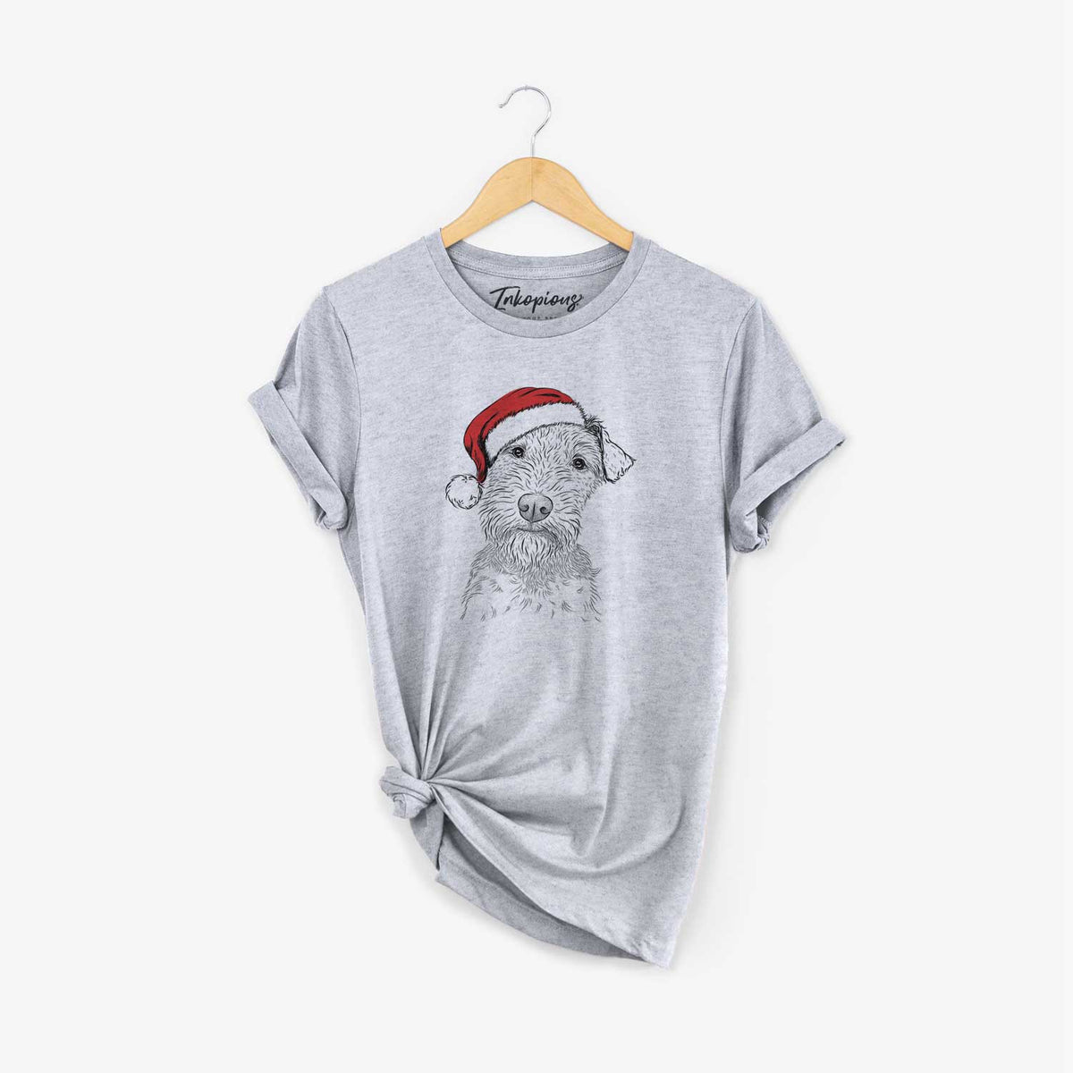 Santa Kiara the Welsh Terrier - Unisex Crewneck