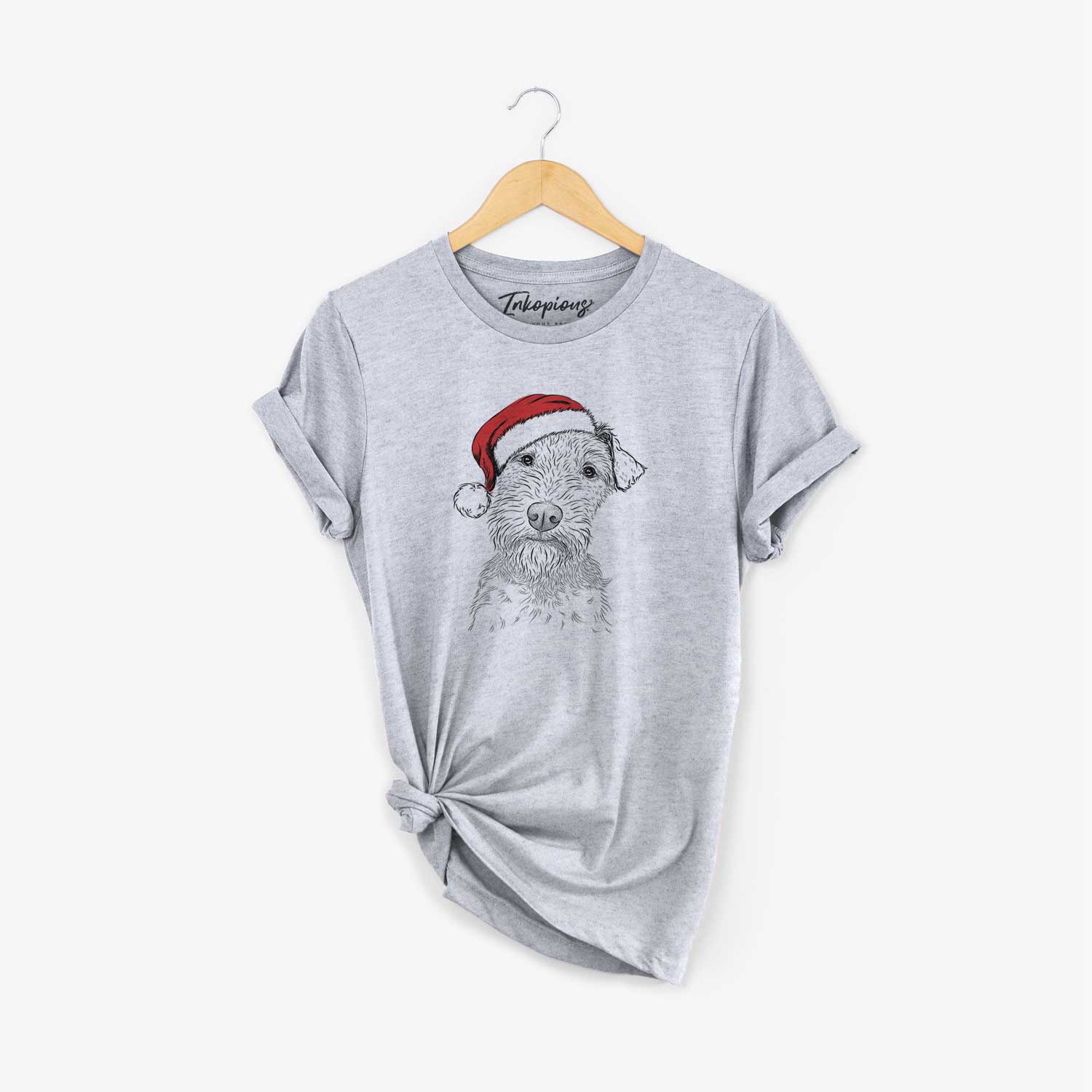 Santa Kiara the Welsh Terrier - Unisex Crewneck