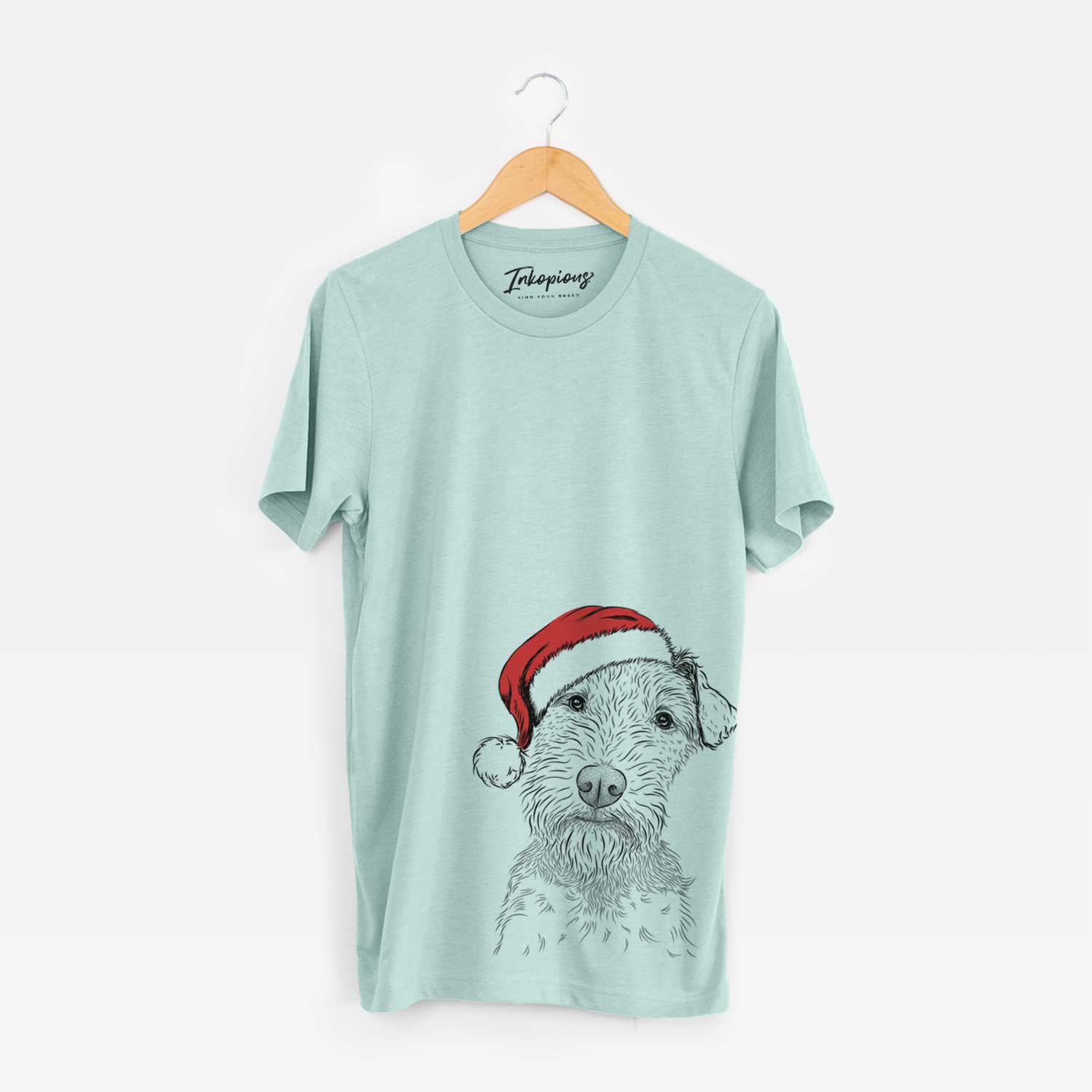 Santa Kiara the Welsh Terrier - Unisex Crewneck