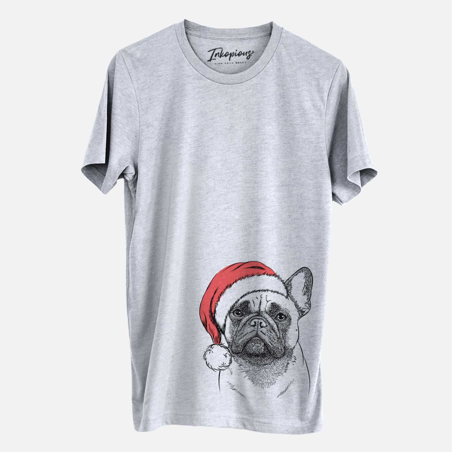 Santa Kingsleigh the French Bulldog - Unisex Crewneck