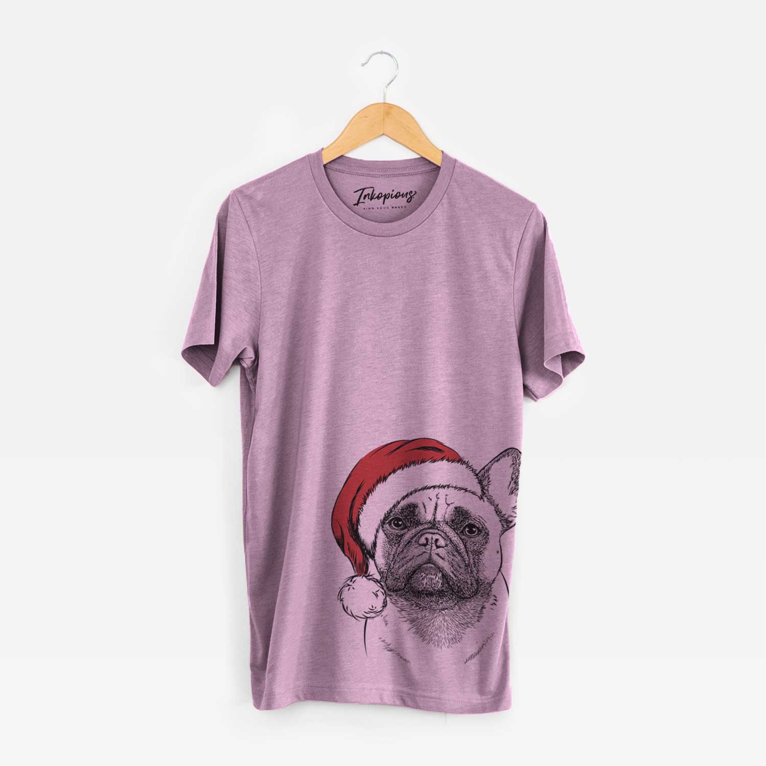 Santa Kingsleigh the French Bulldog - Unisex Crewneck