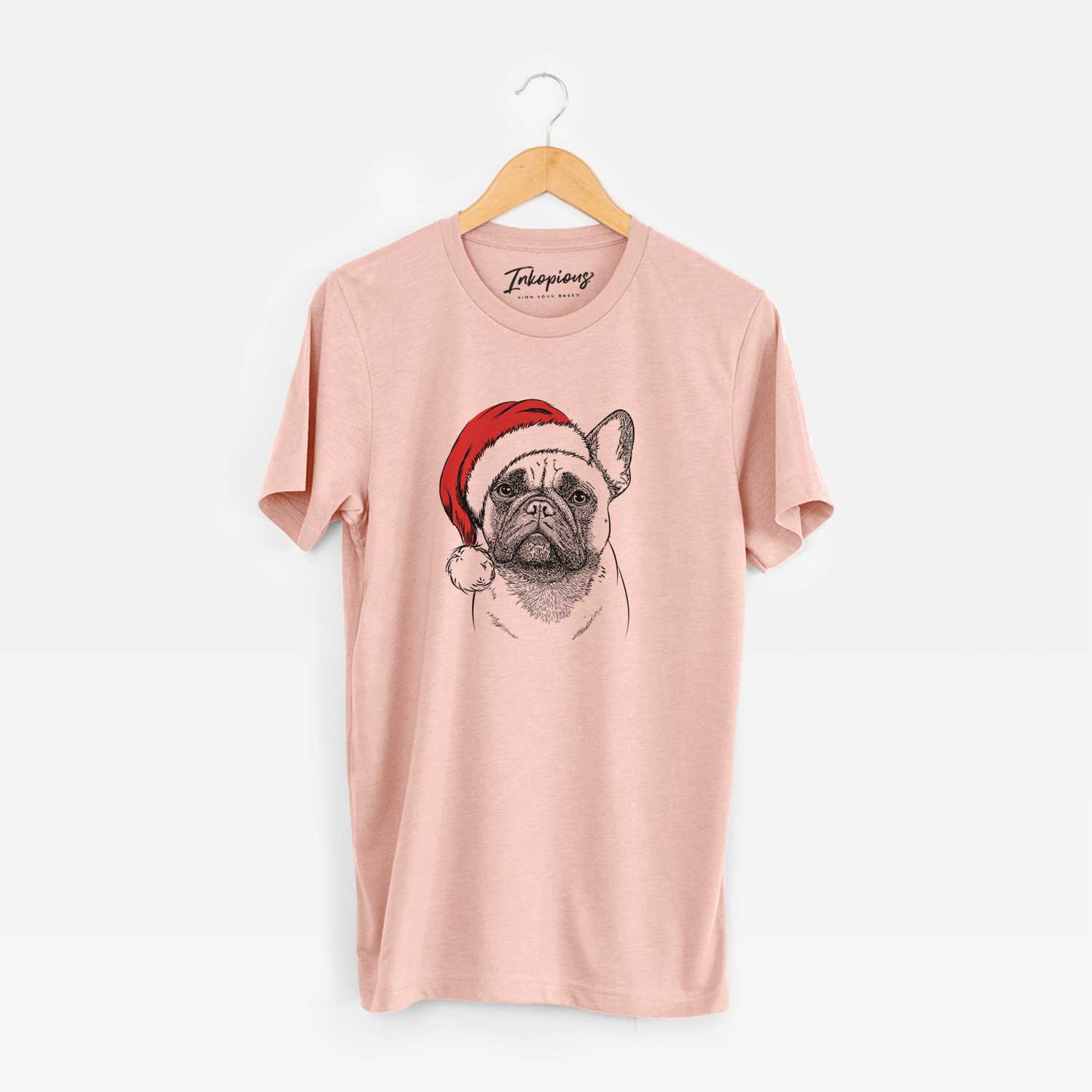 Santa Kingsleigh the French Bulldog - Unisex Crewneck