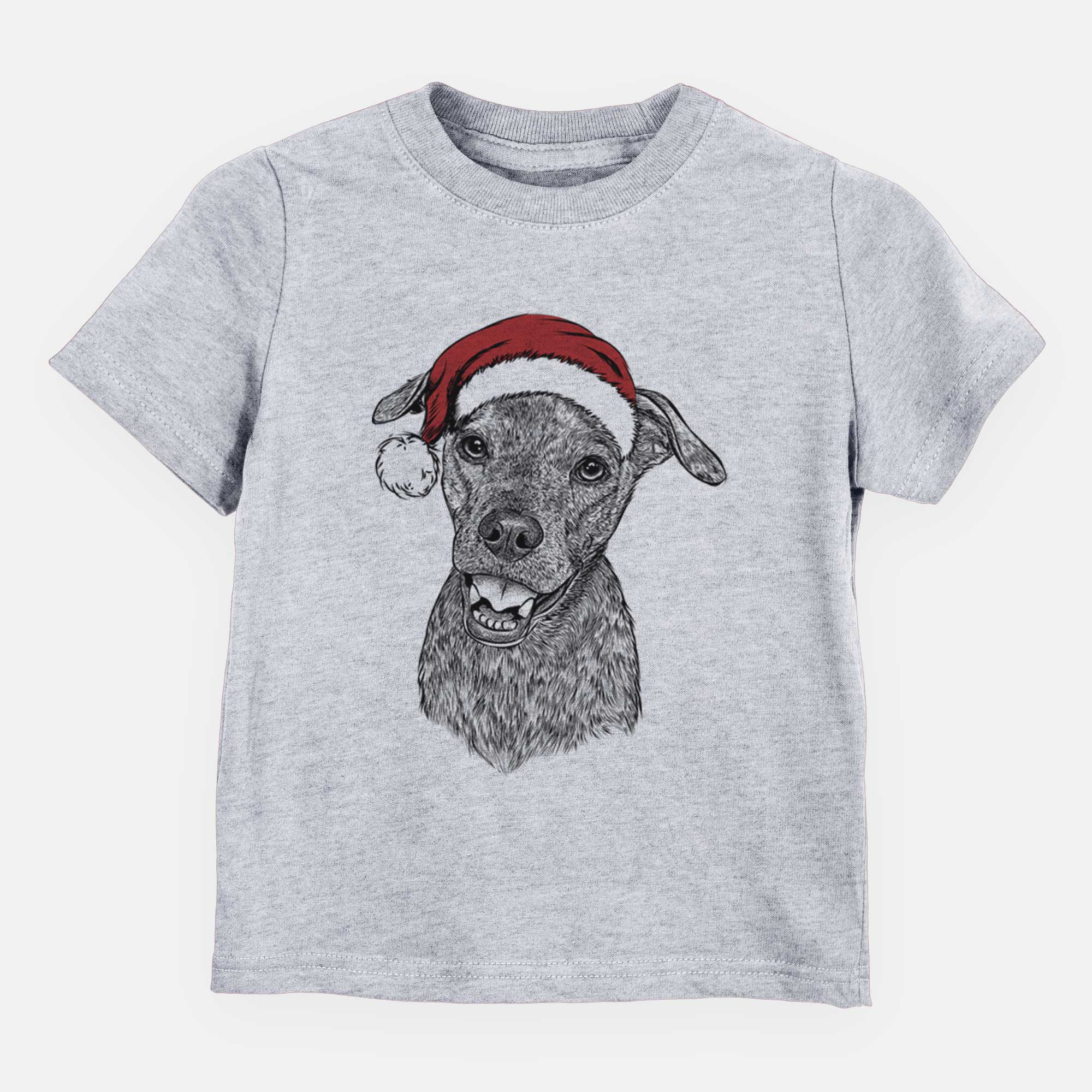 Santa Kirby the Mountain Cur Mix - Kids/Youth/Toddler Shirt