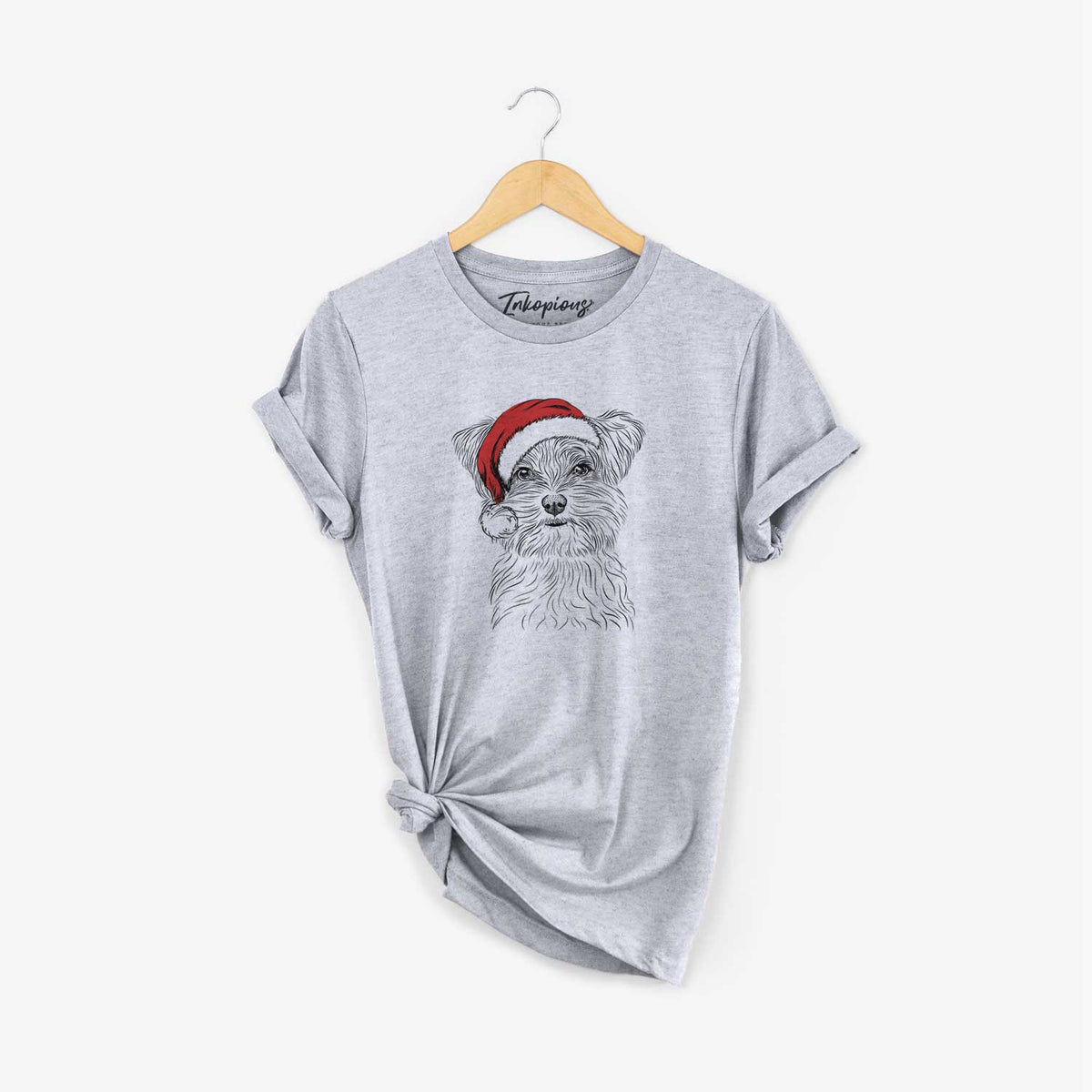 Santa Kiwi the Morkie - Unisex Crewneck