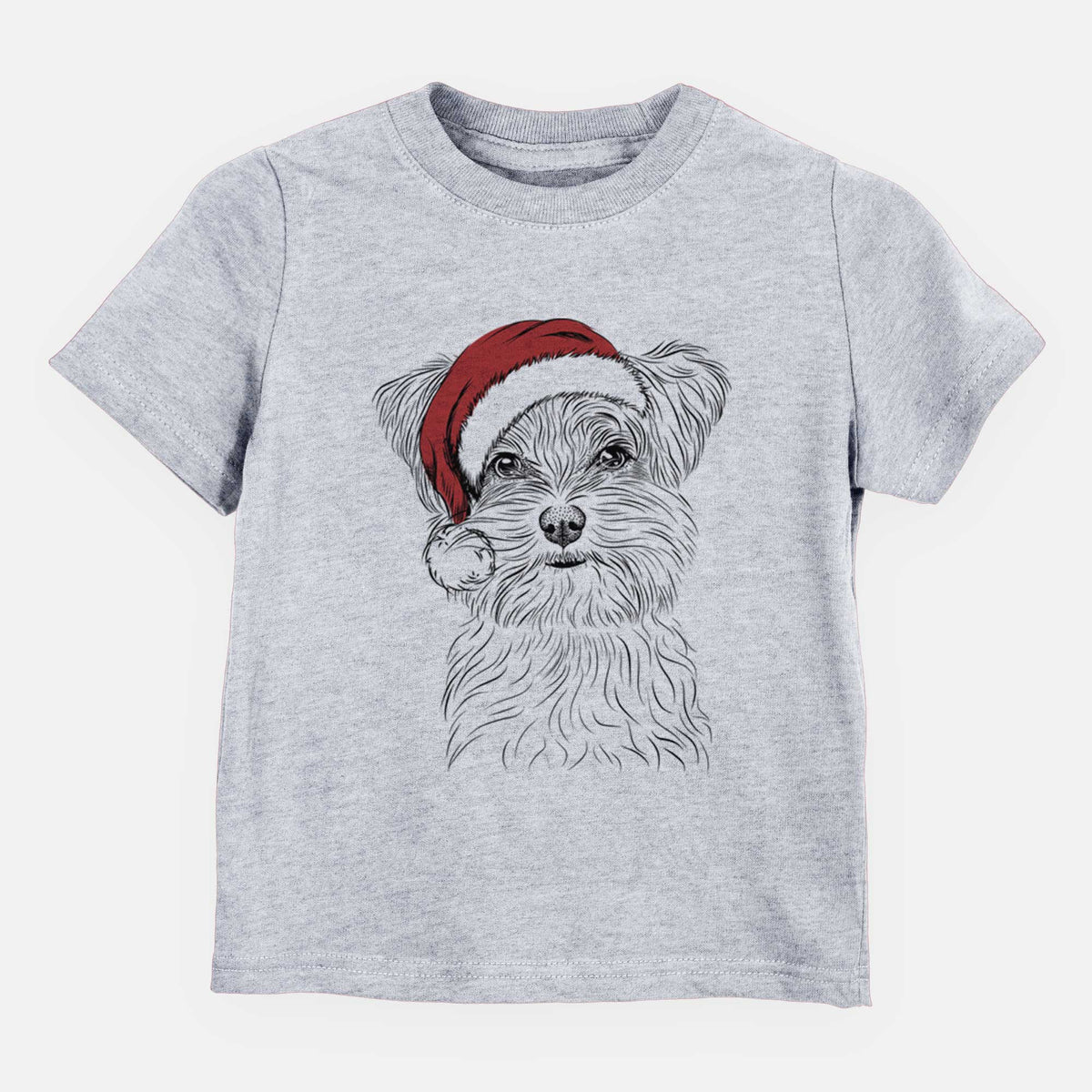Santa Kiwi the Morkie - Kids/Youth/Toddler Shirt