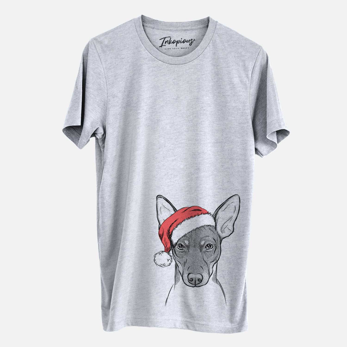 Santa Knox the Rat Terrier - Unisex Crewneck