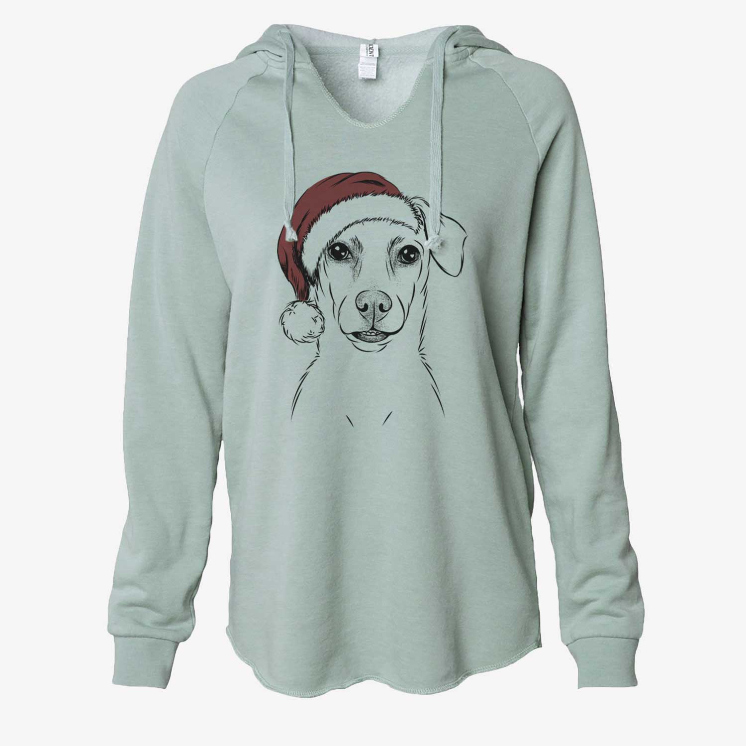 Koa the Jack Russell Terrier - Cali Wave Hooded Sweatshirt