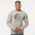 Santa Koa the Jack Russell Terrier - Unisex Pigment Dyed Crew Sweatshirt