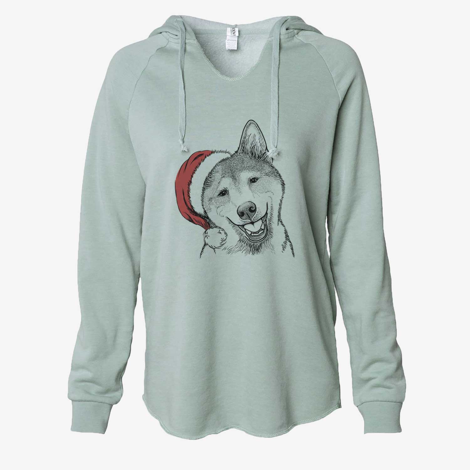 Koby the Shiba Inu - Cali Wave Hooded Sweatshirt