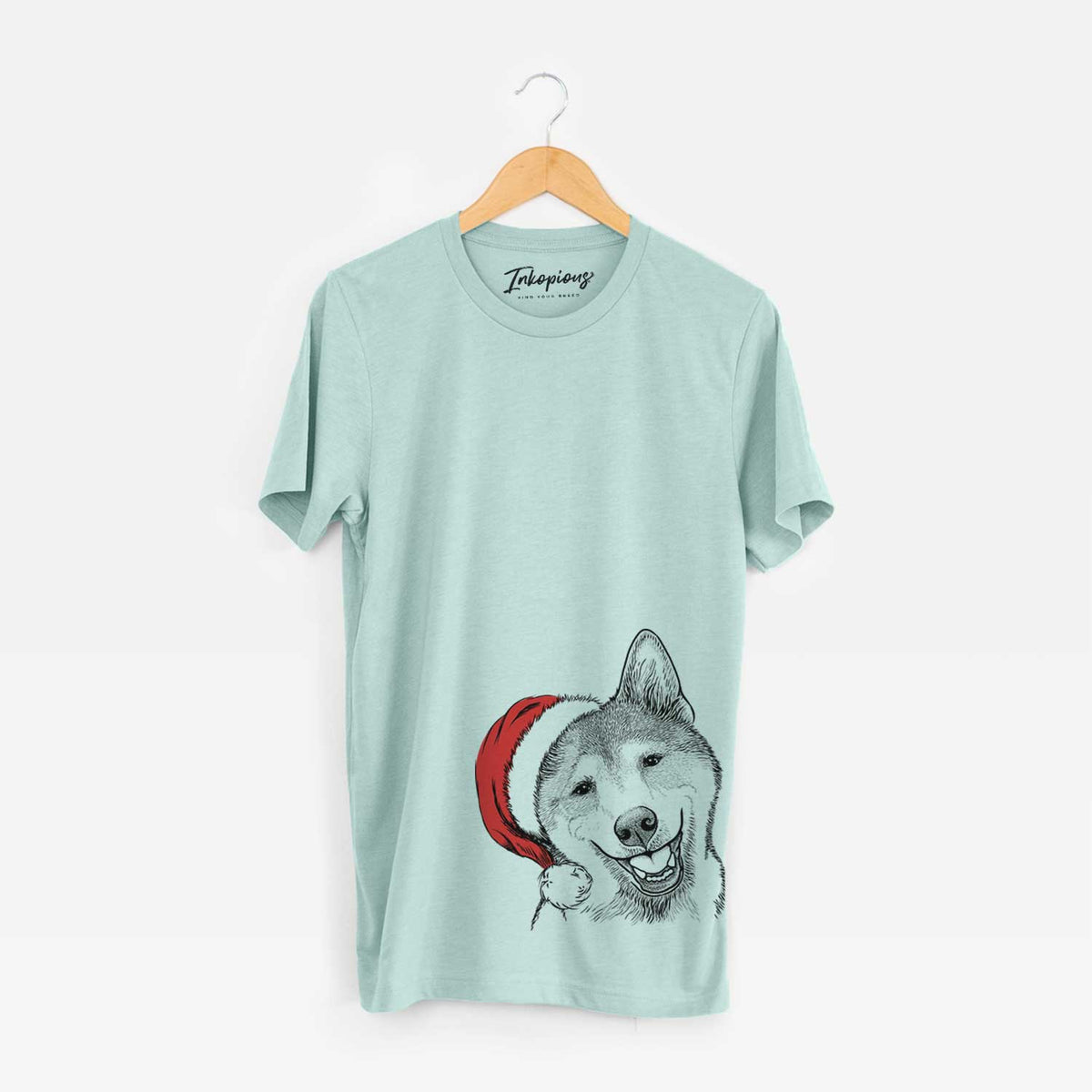 Santa Koby the Shiba Inu - Unisex Crewneck