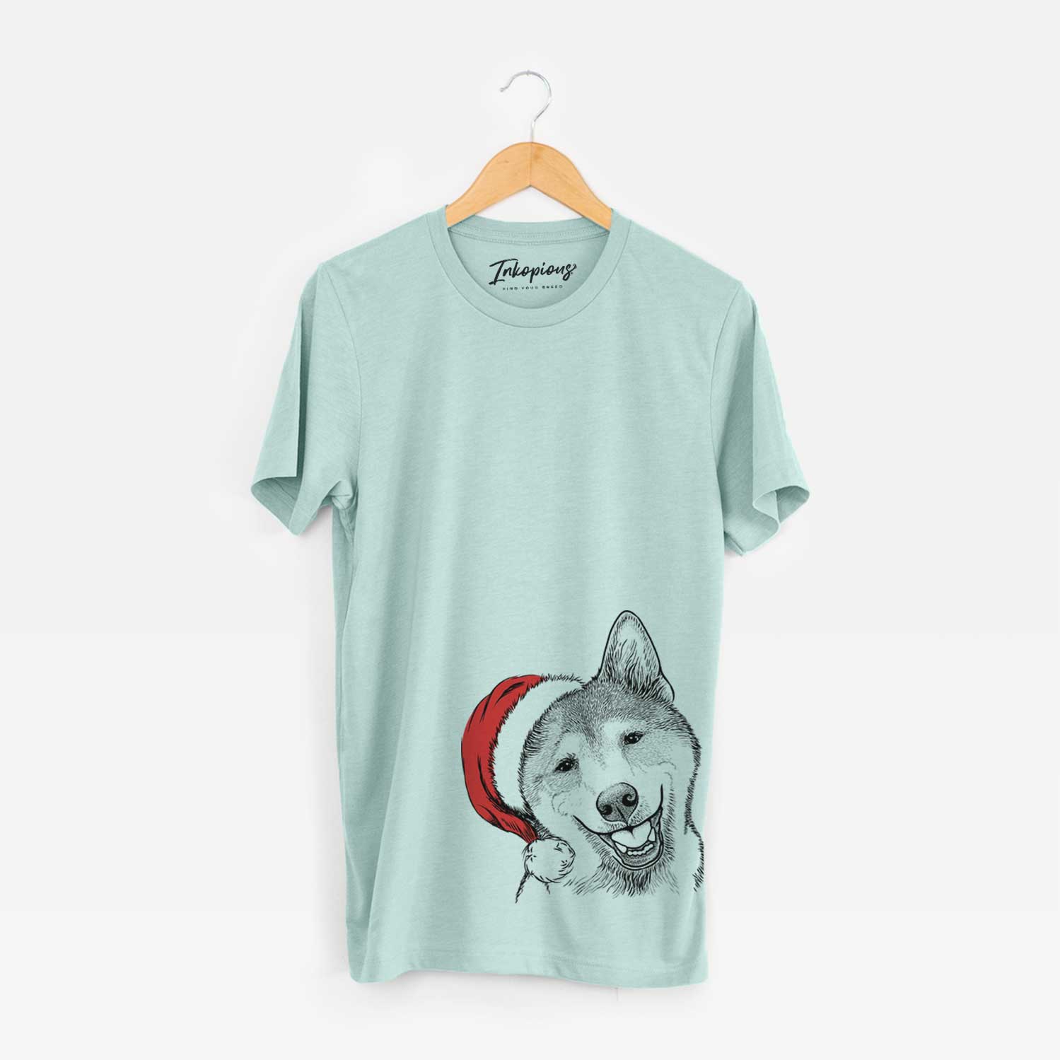 Santa Koby the Shiba Inu - Unisex Crewneck