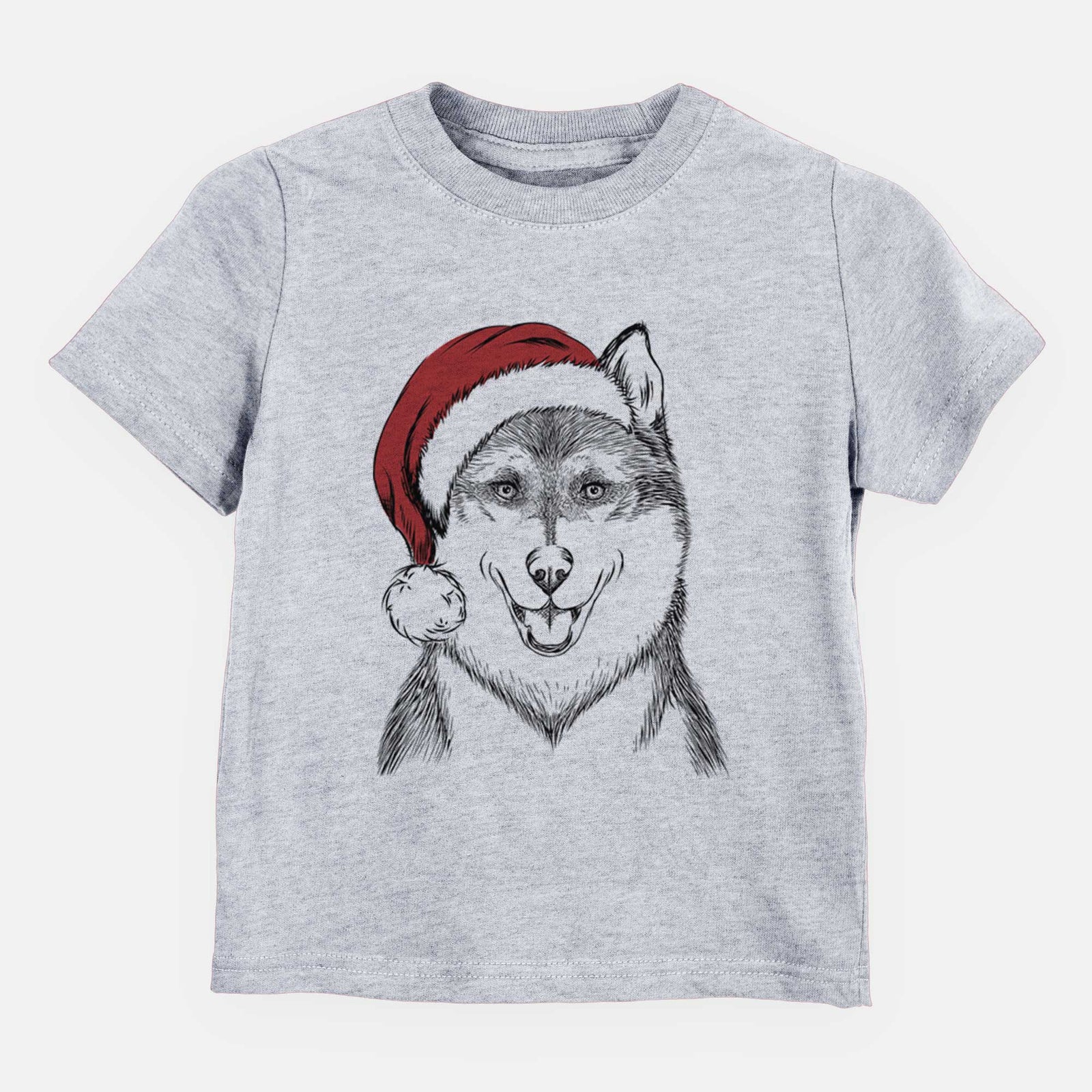 Santa Koda the Siberian Husky - Kids/Youth/Toddler Shirt