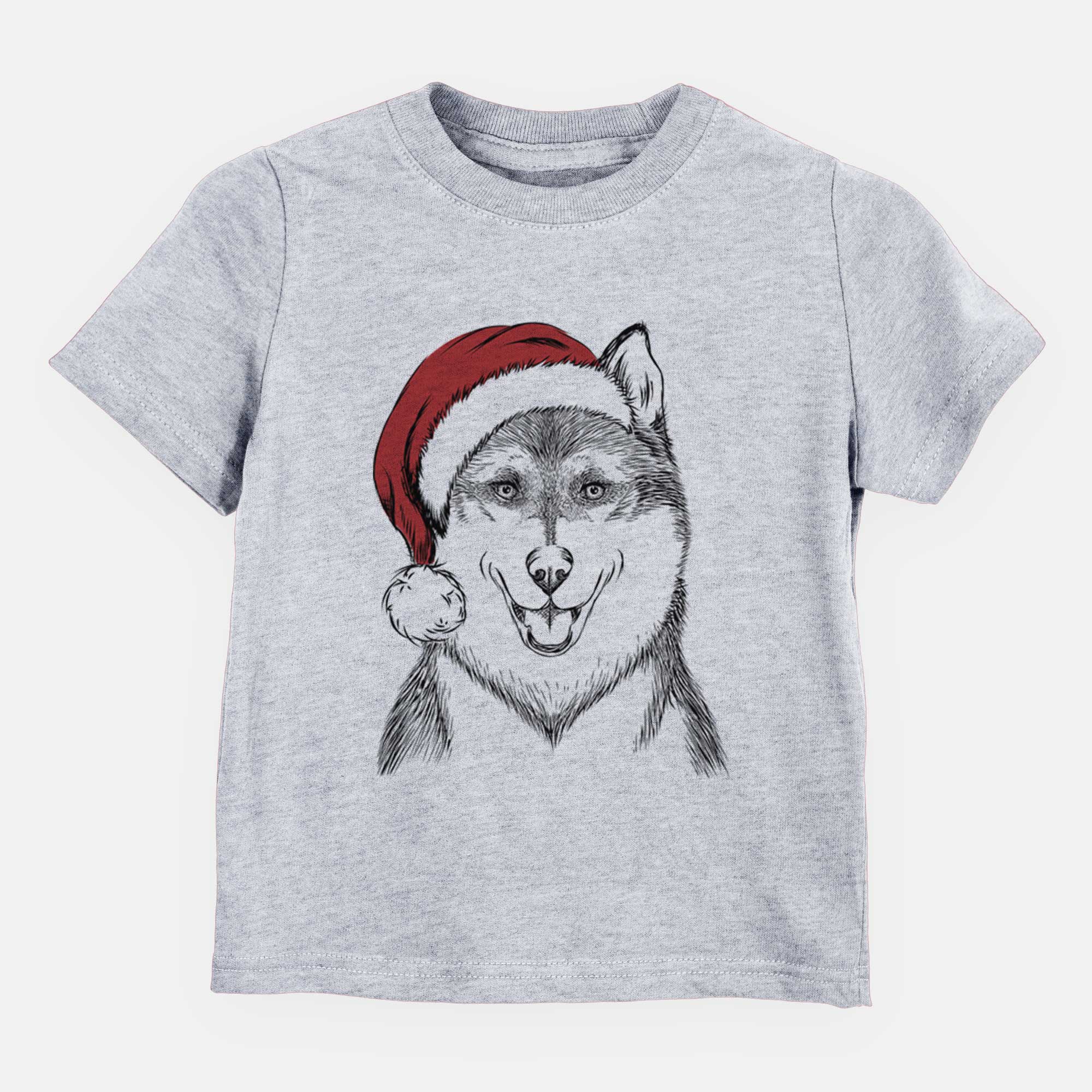 Santa Koda the Siberian Husky - Kids/Youth/Toddler Shirt
