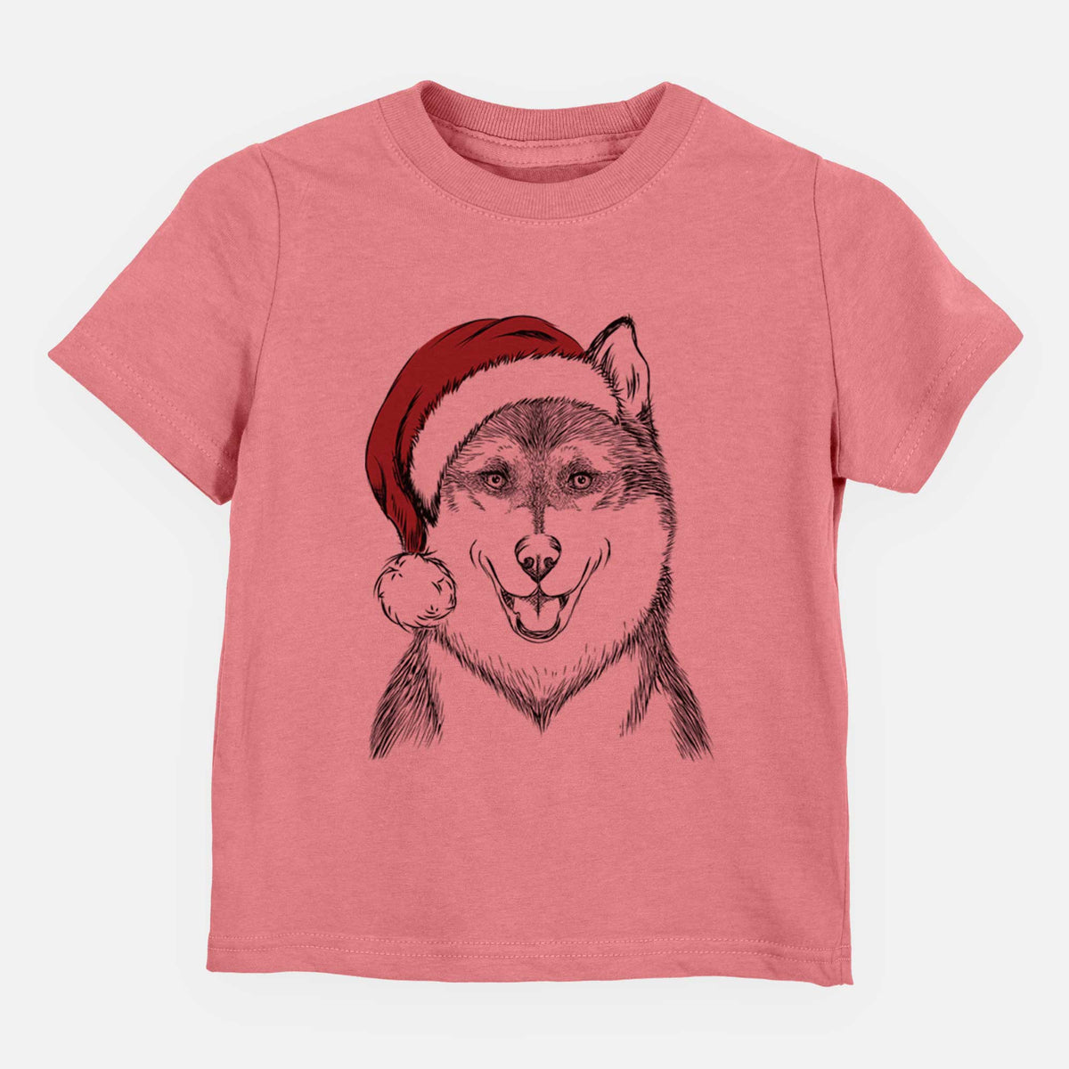 Santa Koda the Siberian Husky - Kids/Youth/Toddler Shirt
