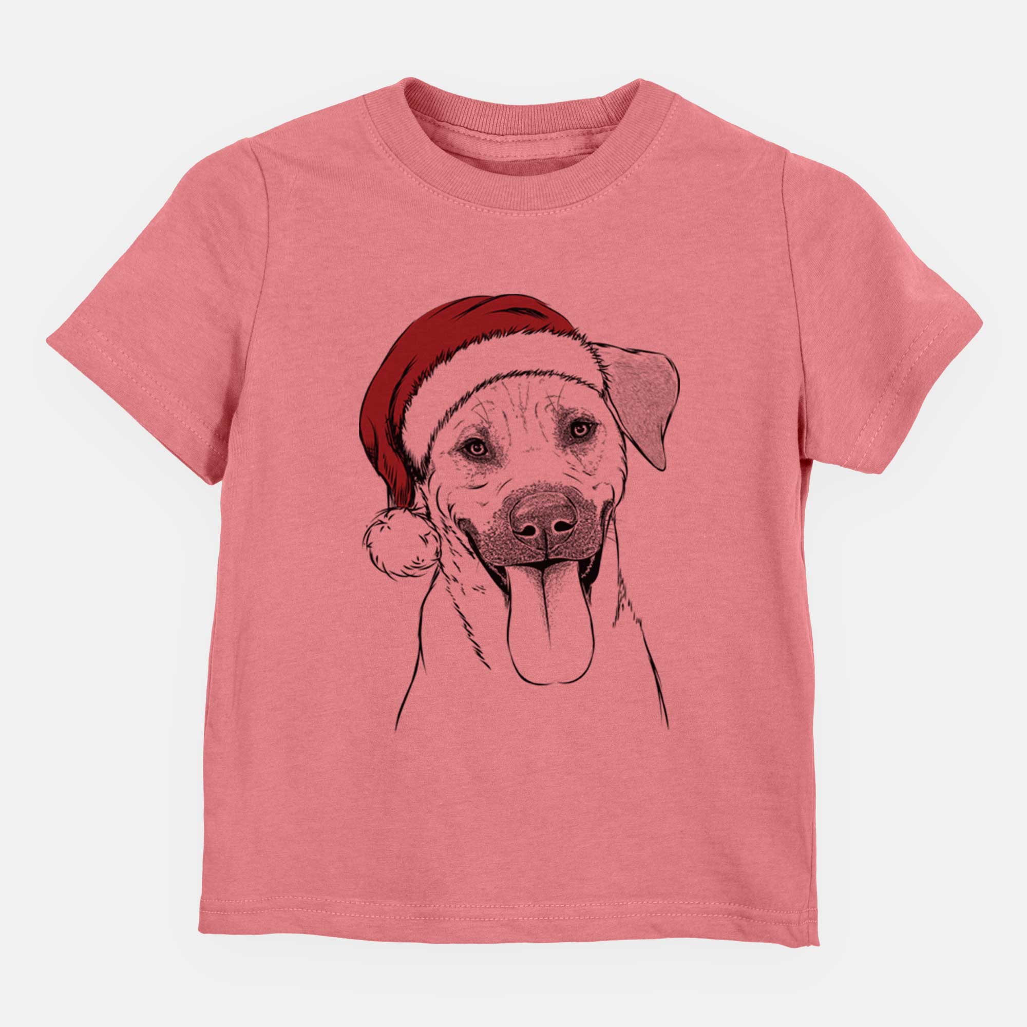 Santa Koda the Black Mouth Cur - Kids/Youth/Toddler Shirt