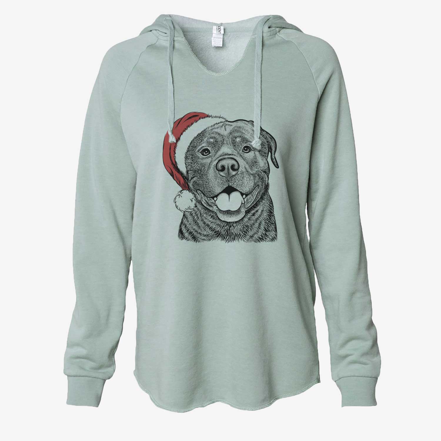 Kojak the Rottweiler - Cali Wave Hooded Sweatshirt