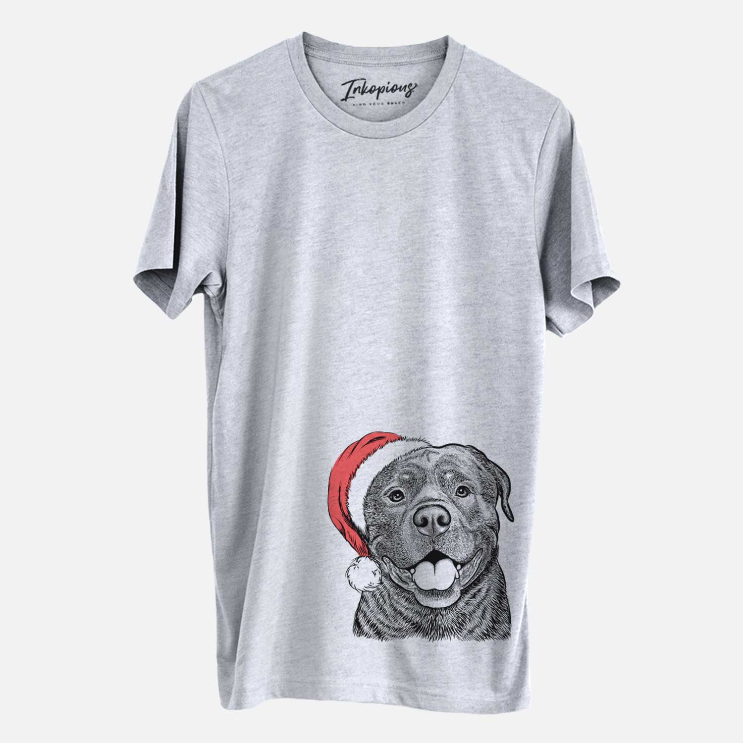 Santa Kojak the Rottweiler - Unisex Crewneck