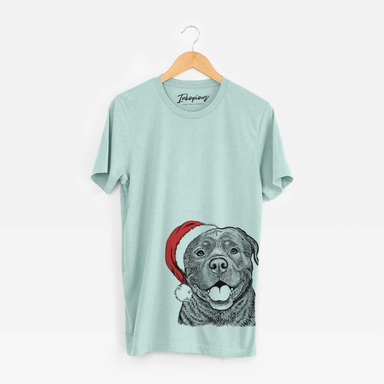 Santa Kojak the Rottweiler - Unisex Crewneck