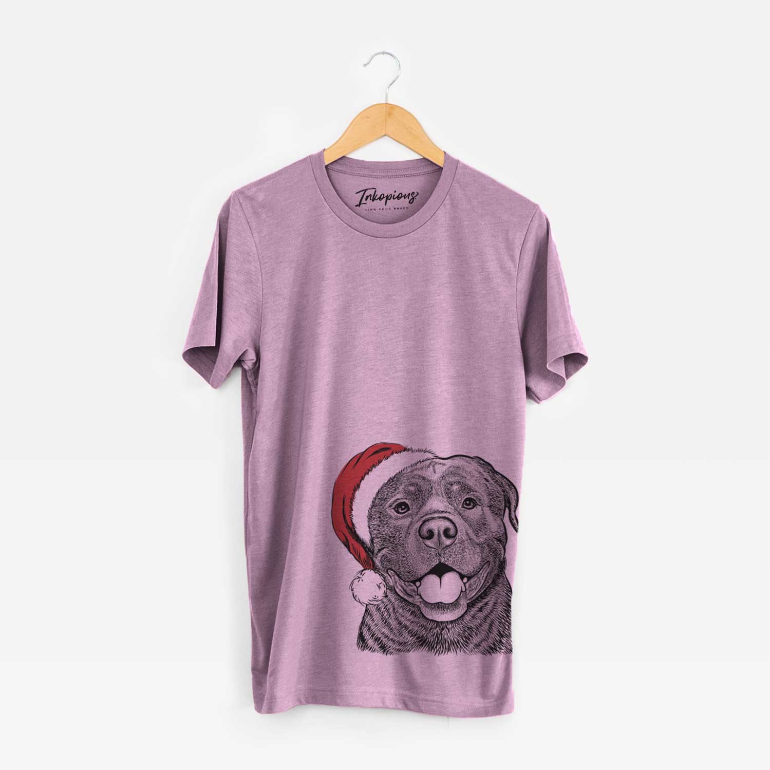 Santa Kojak the Rottweiler - Unisex Crewneck