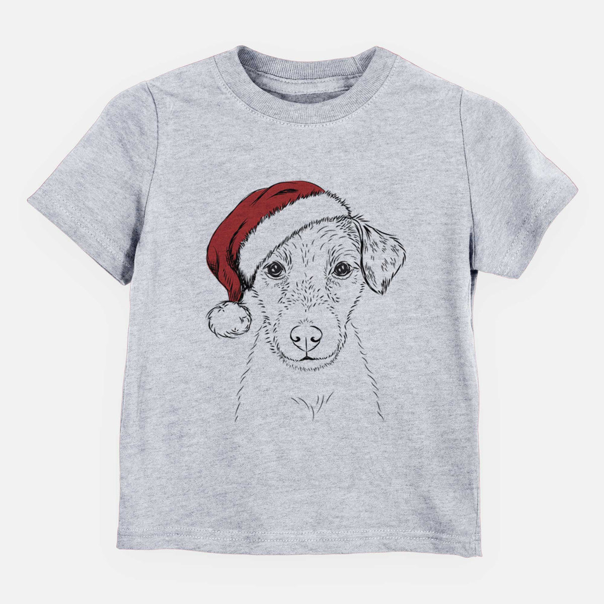Santa Kozmo the Jack Russell Terrier - Kids/Youth/Toddler Shirt