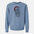 Santa Kricket the Kerry Blue Terrier - Unisex Pigment Dyed Crew Sweatshirt