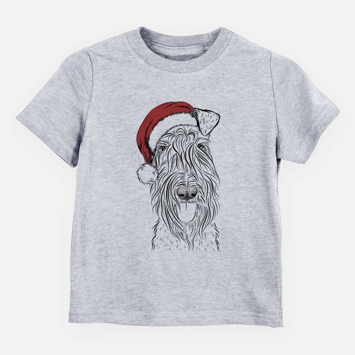 Santa Kricket the Kerry Blue Terrier - Kids/Youth/Toddler Shirt