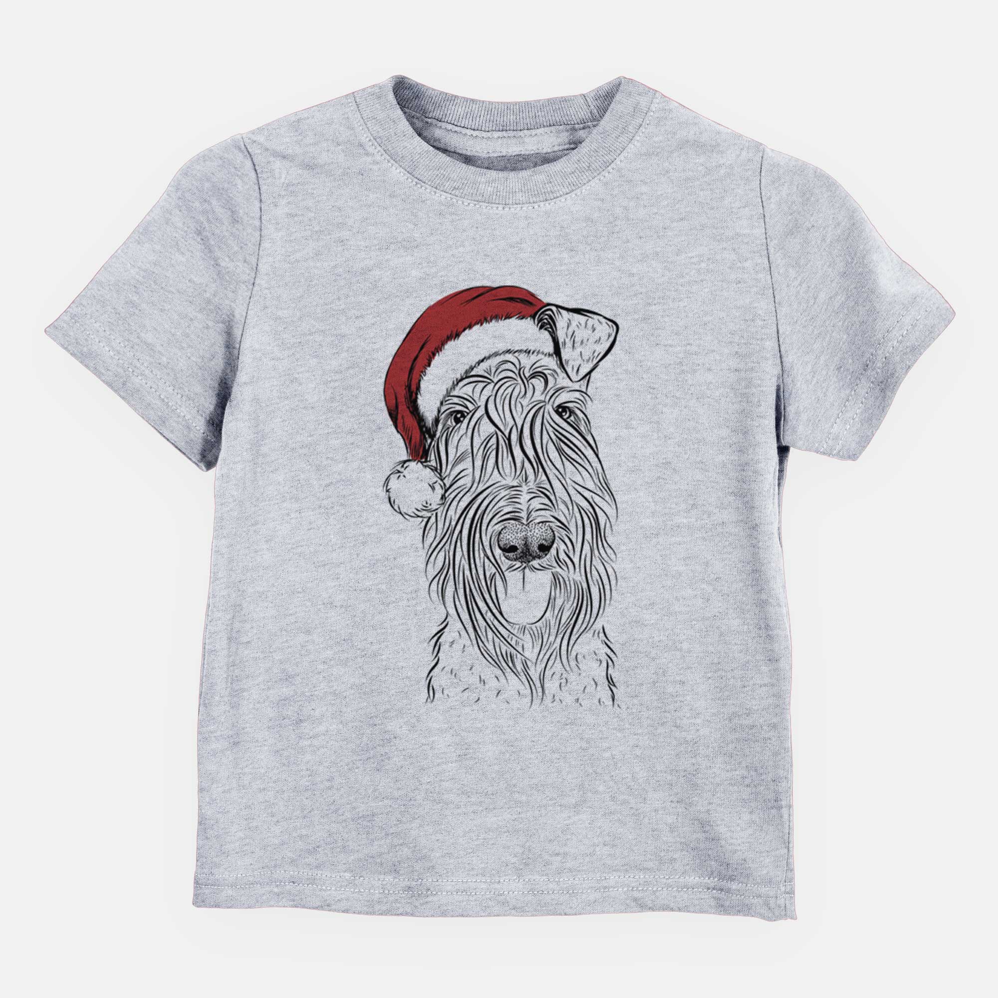 Santa Kricket the Kerry Blue Terrier - Kids/Youth/Toddler Shirt