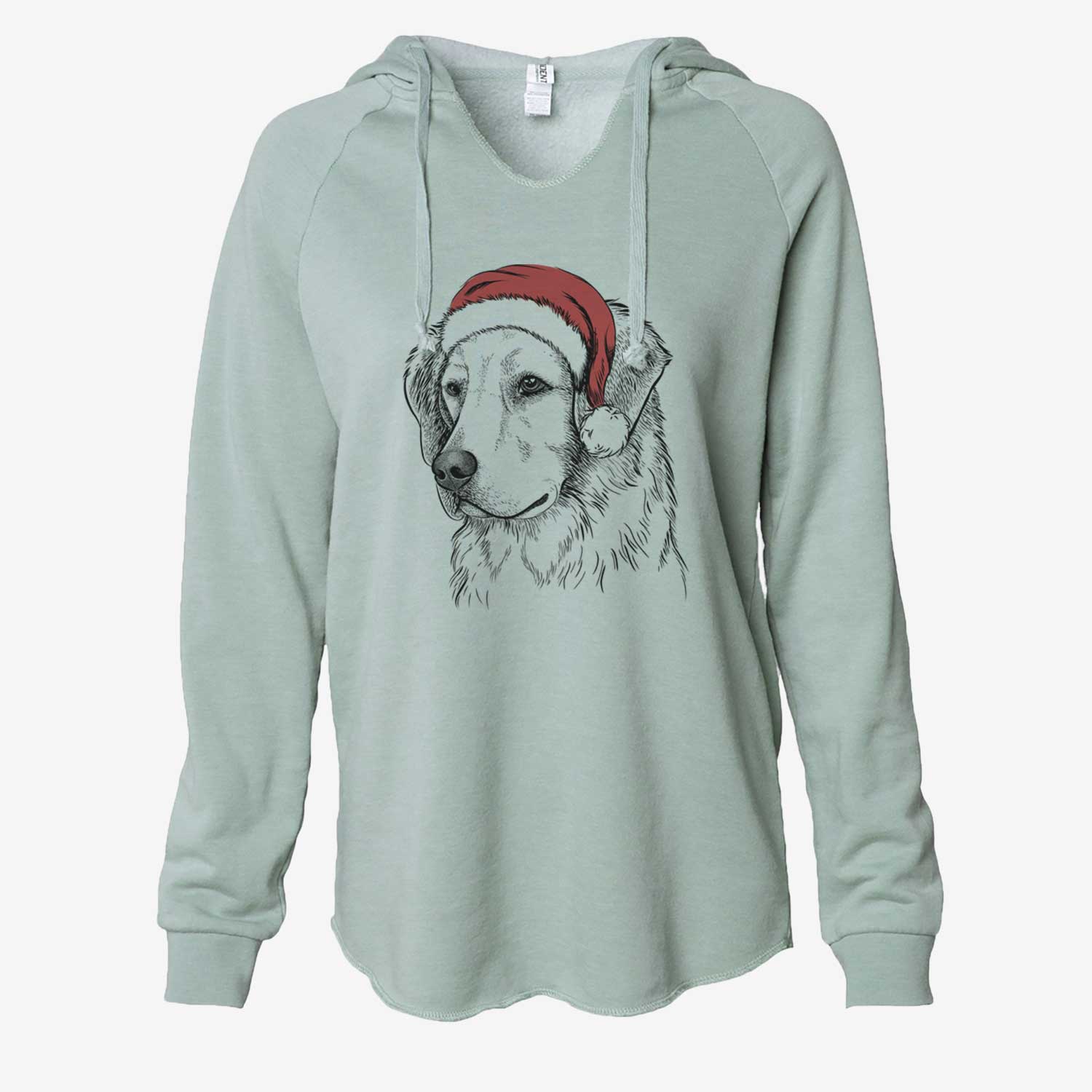 Kula the Golden Retriever - Cali Wave Hooded Sweatshirt