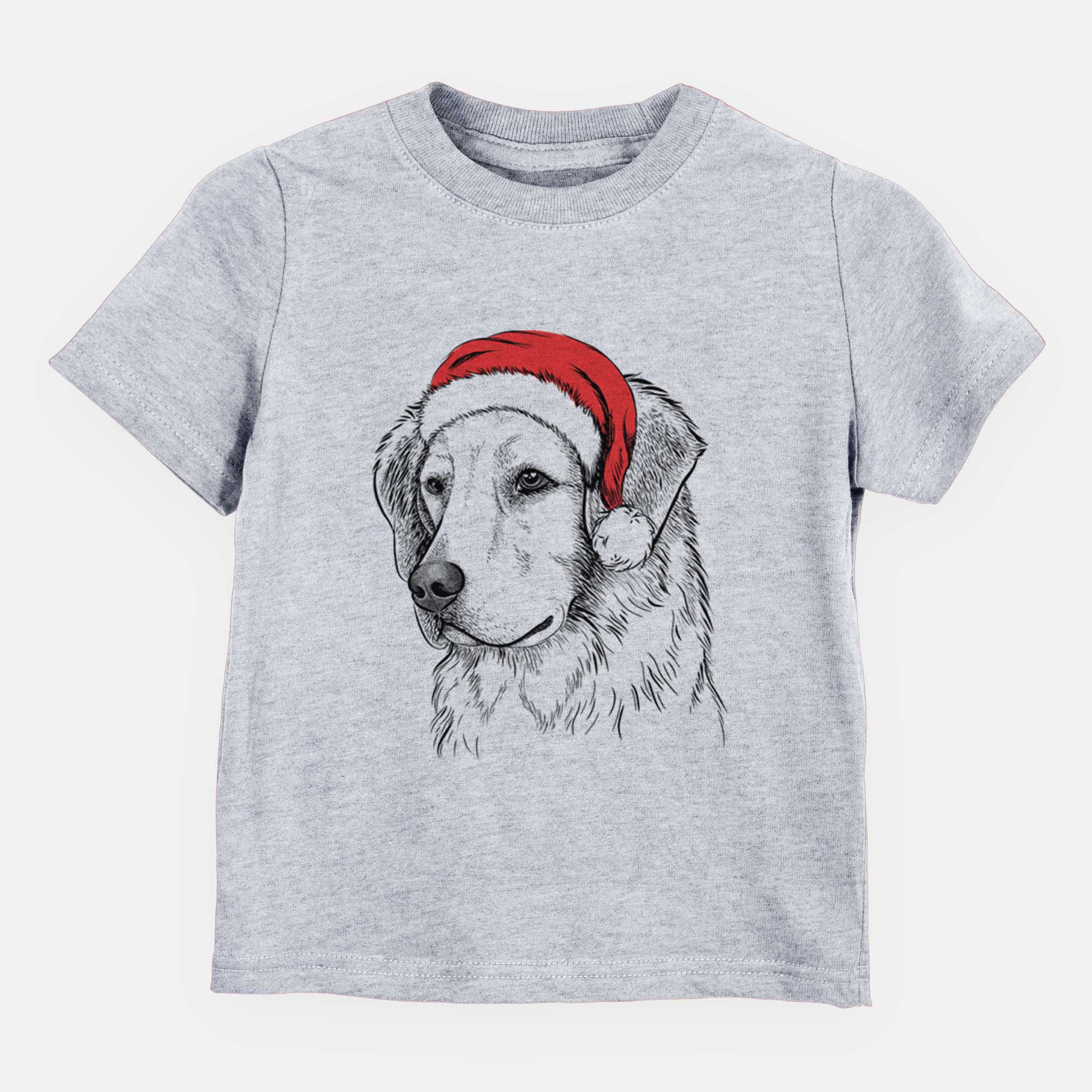Santa Kula the Golden Retriever - Kids/Youth/Toddler Shirt