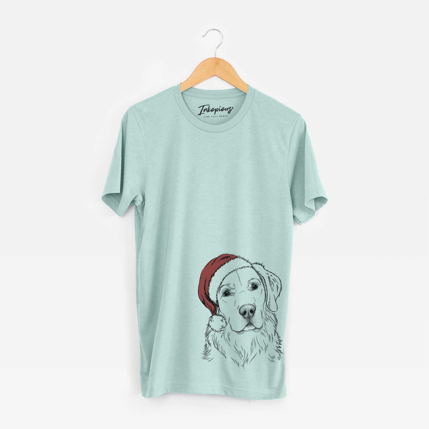 Santa Kula the Golden Retriever - Unisex Crewneck