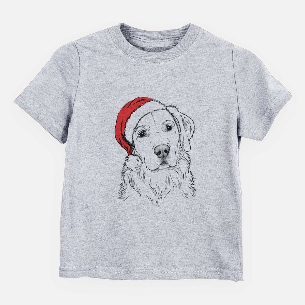 Santa Kula the Golden Retriever - Kids/Youth/Toddler Shirt