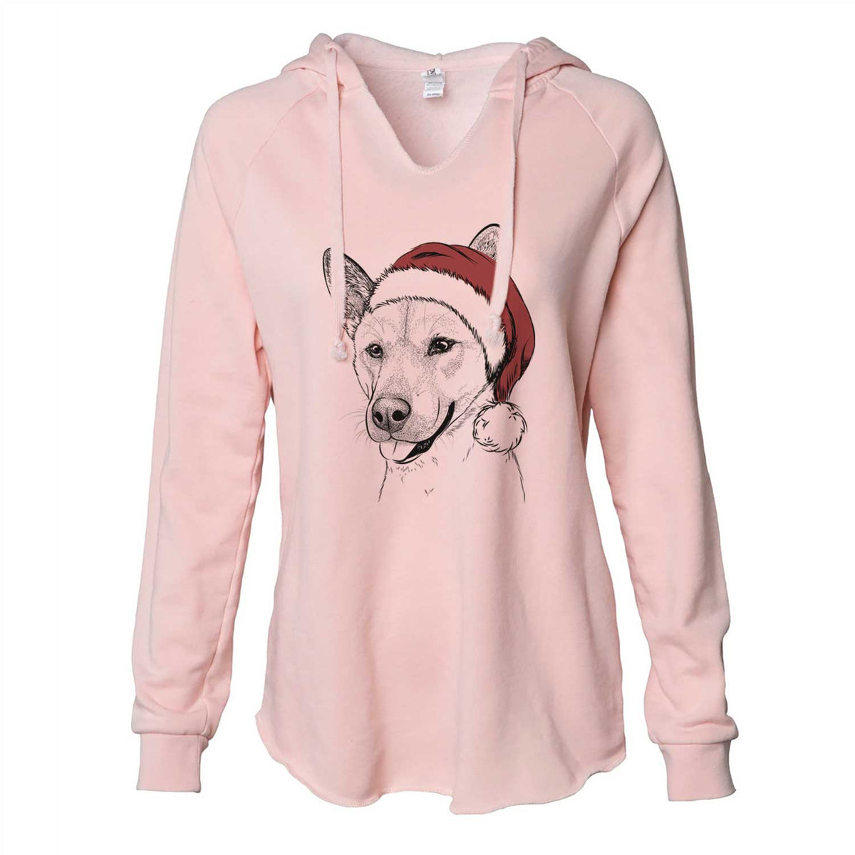 Kulfi the Jindo Shiba Inu Mix - Cali Wave Hooded Sweatshirt