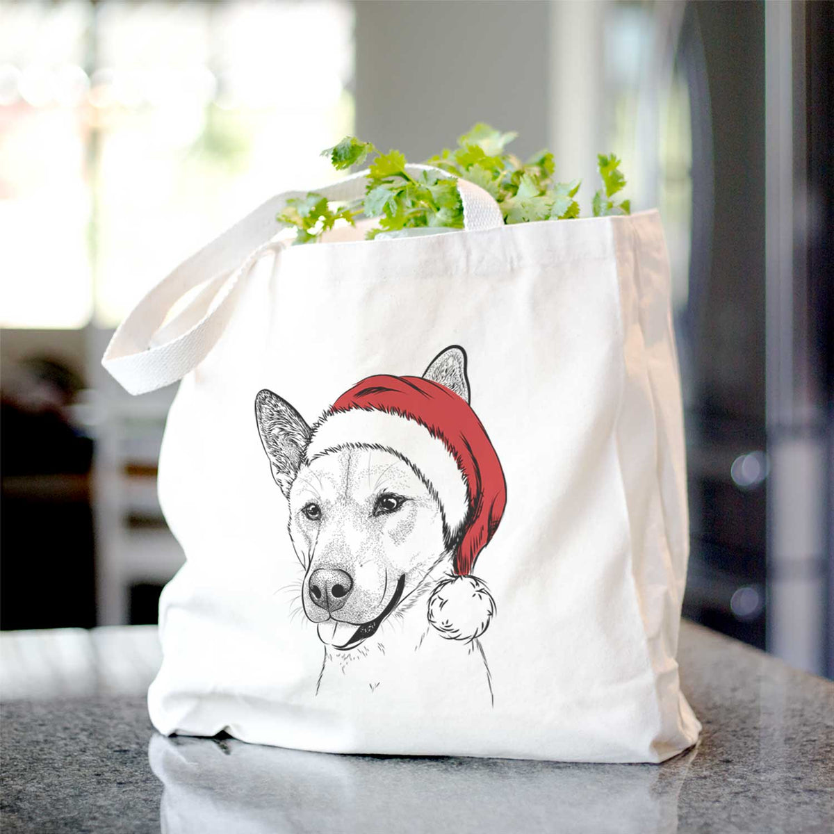 Kulfi the Jindo Shiba Inu Mix - Tote Bag