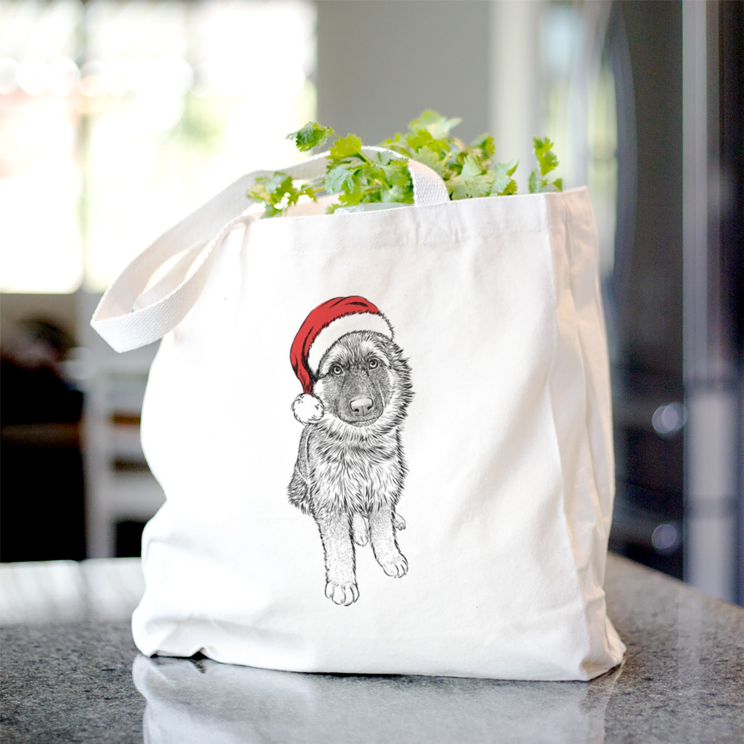 Kuyo the German Shepherd - Tote Bag