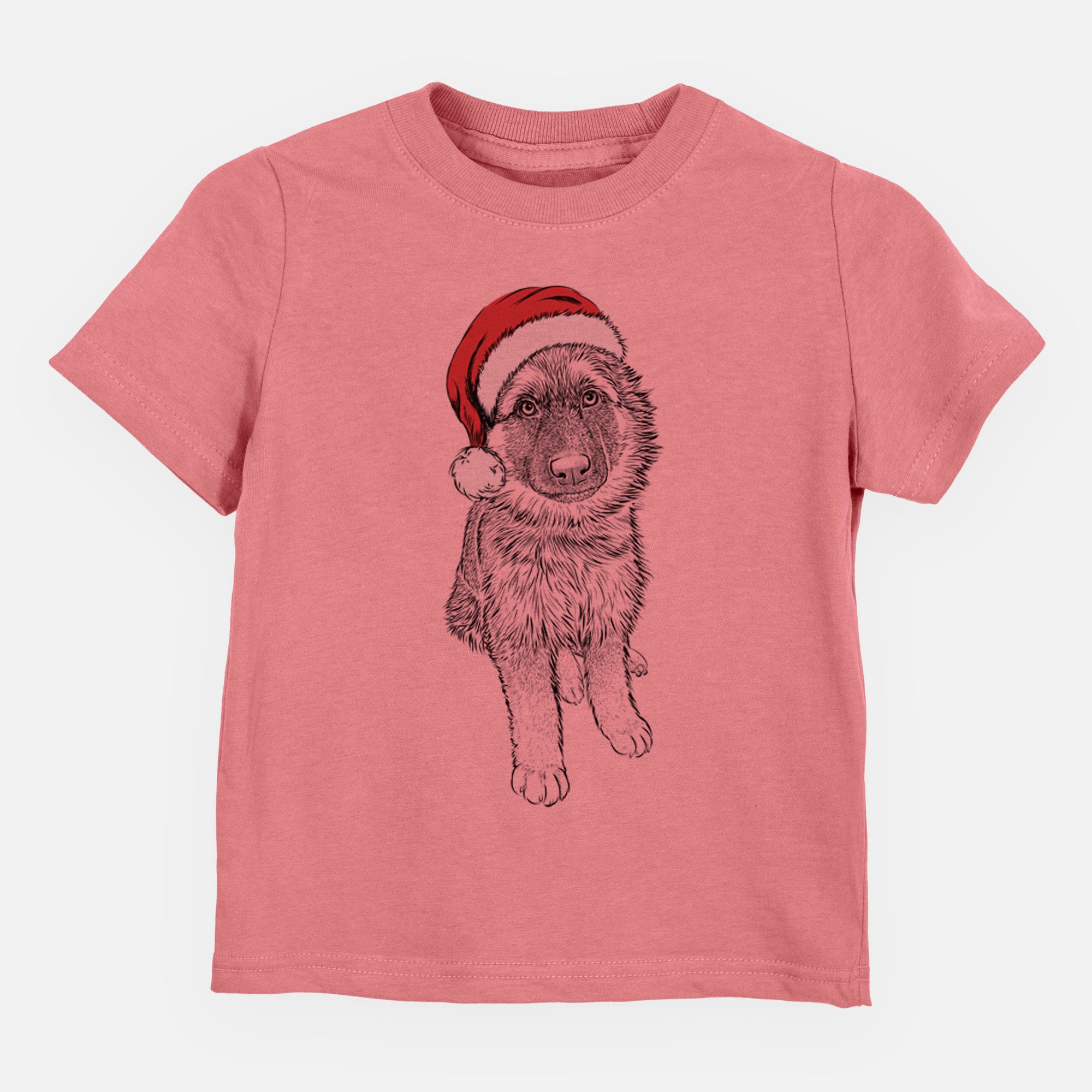 Santa Kuyo the German Shepherd - Kids/Youth/Toddler Shirt