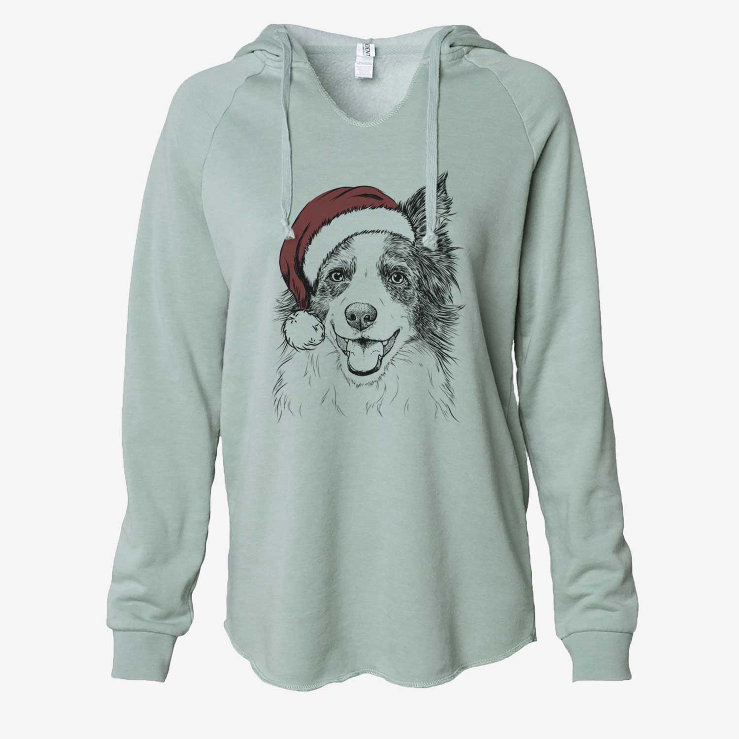 Kylee the Border Collie - Cali Wave Hooded Sweatshirt