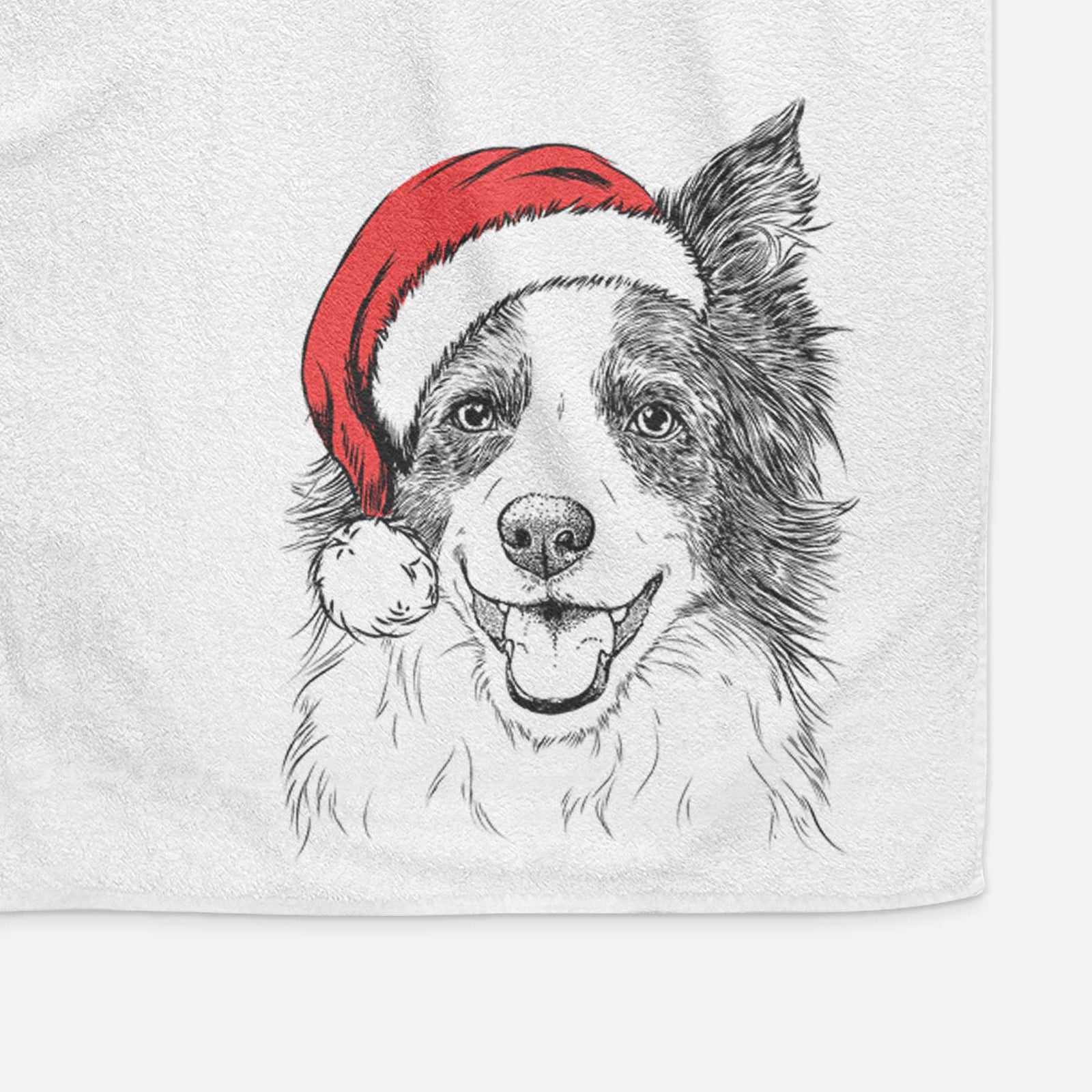 Kylee the Border Collie Decorative Hand Towel