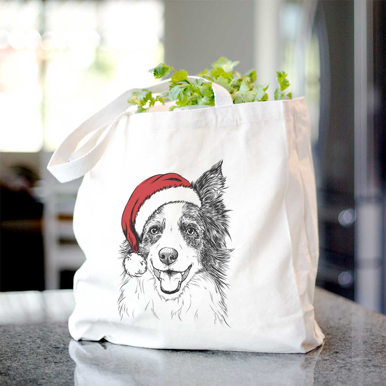 Kylee the Border Collie - Tote Bag