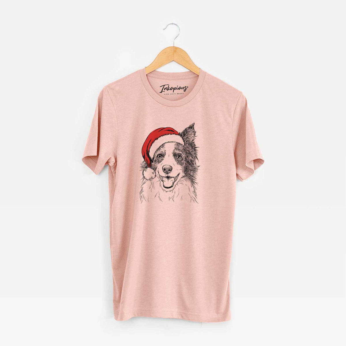 Santa Kylee the Border Collie - Unisex Crewneck