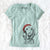 Santa Kylie the Bracco Italiano - Women's V-neck Shirt