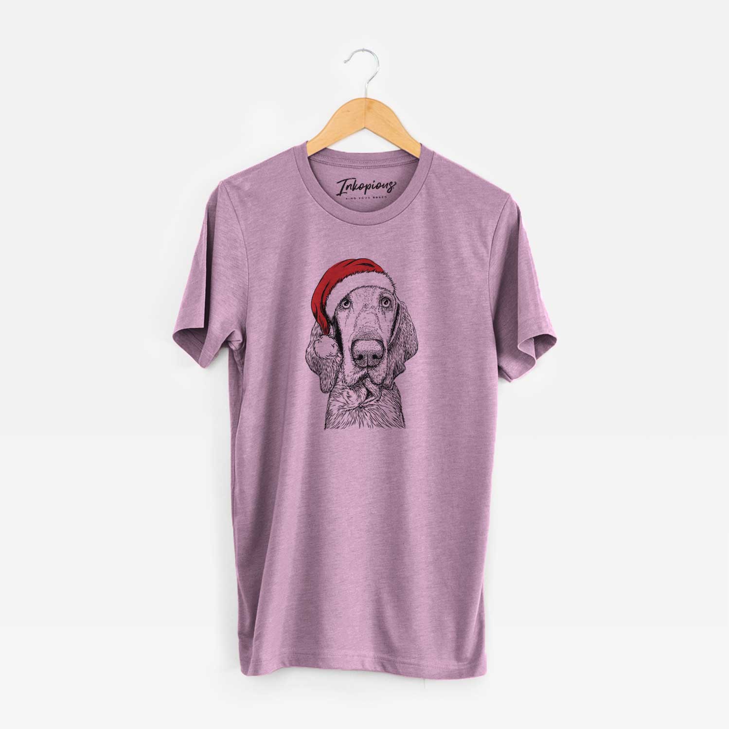 Santa Kylie the Bracco Italiano - Unisex Crewneck