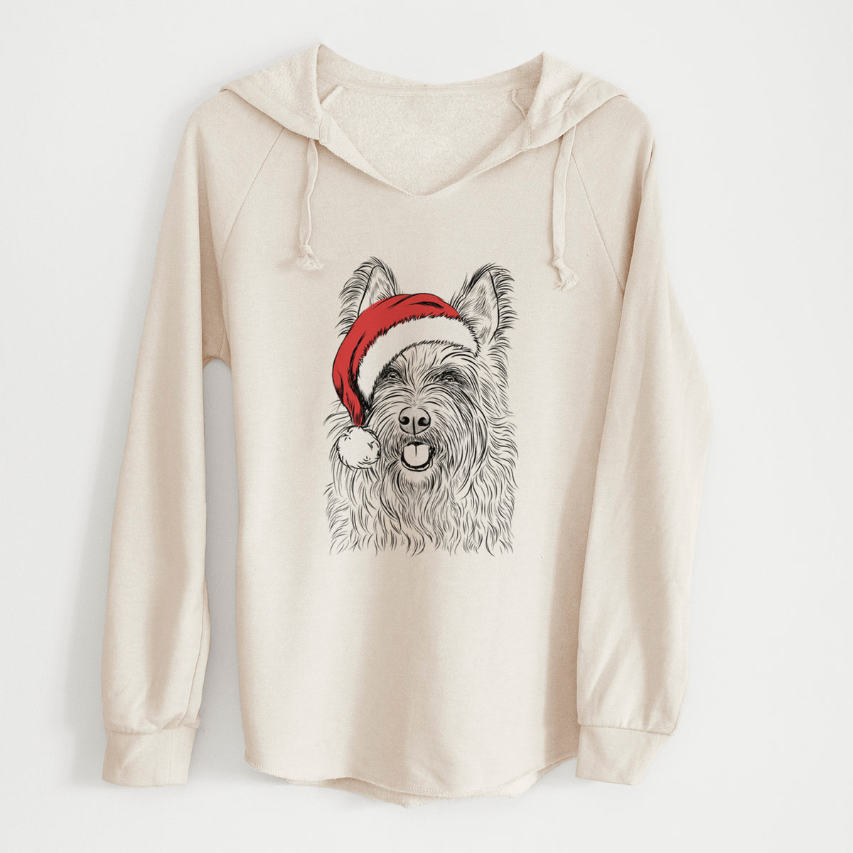 Santa Kyros the Berger Picard - Cali Wave Hooded Sweatshirt