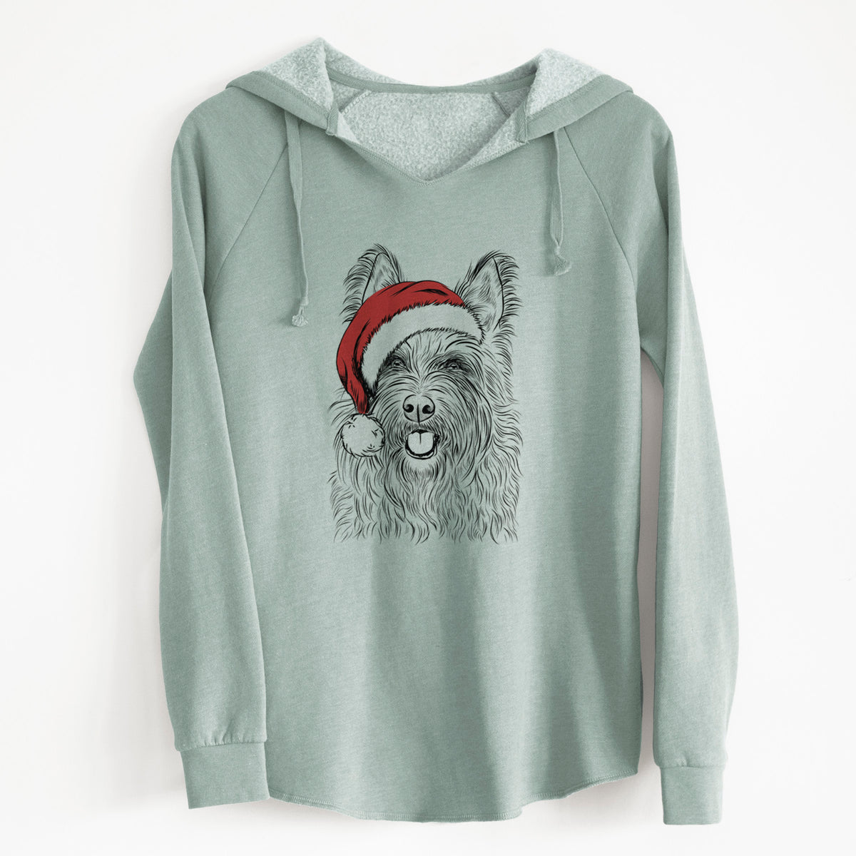 Santa Kyros the Berger Picard - Cali Wave Hooded Sweatshirt