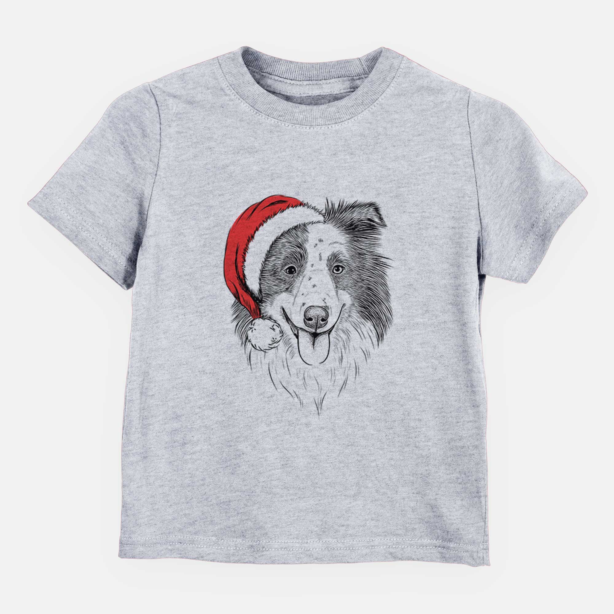 Santa Lady Bug the Border Collie - Kids/Youth/Toddler Shirt